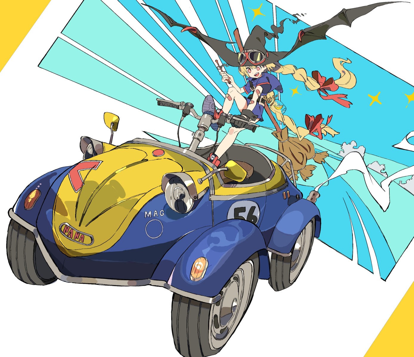 bandaid, witch, you_(nanban319)