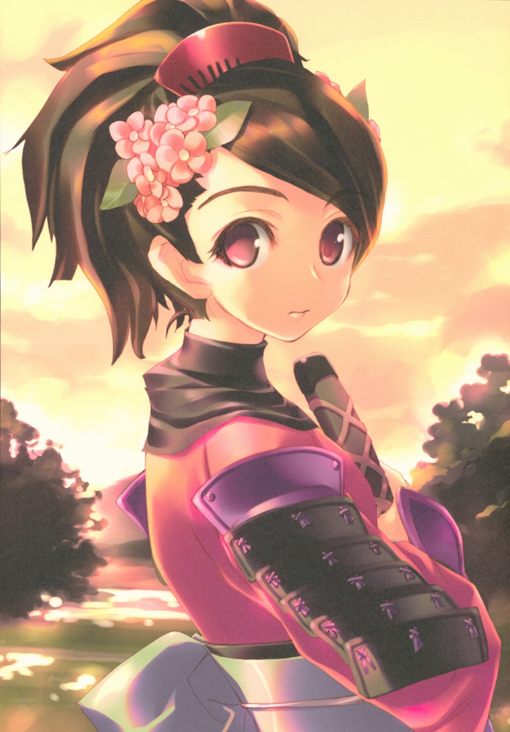 amaduyu_tatsuki, armor, blazer_one, momohime_(muramasa), oboro_muramasa, possible_duplicate, sword
