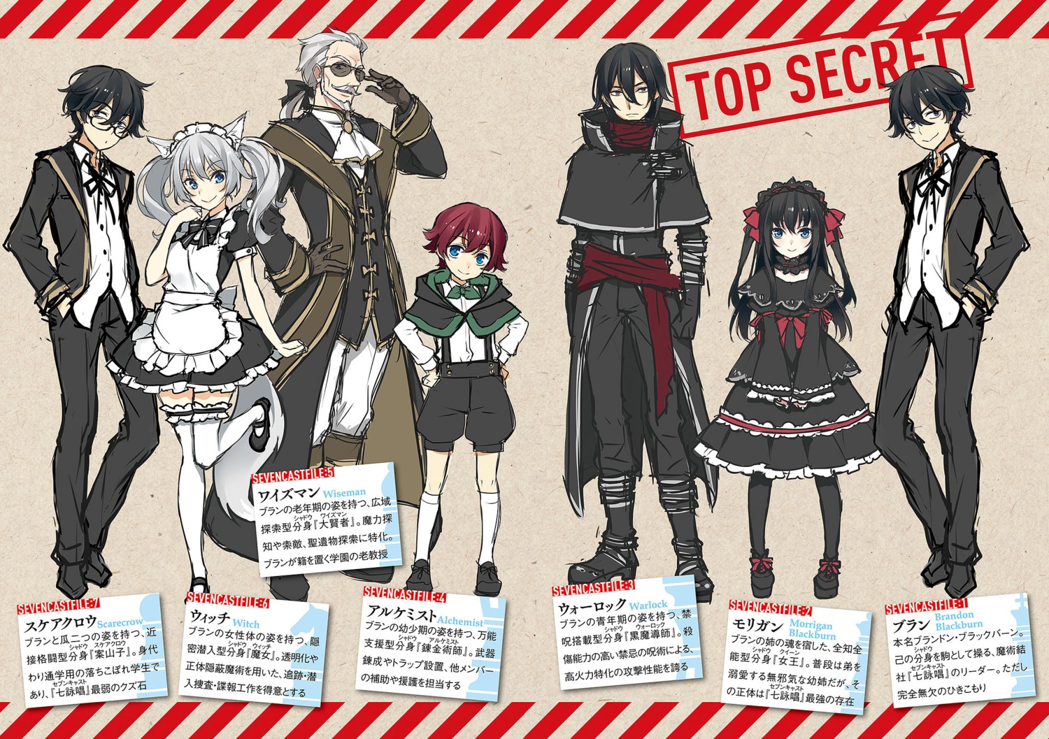 alchemist_(seven_cast), animal_ears, brandon_blackburn, dress, gothic_lolita, lolita_fashion, maid, megane