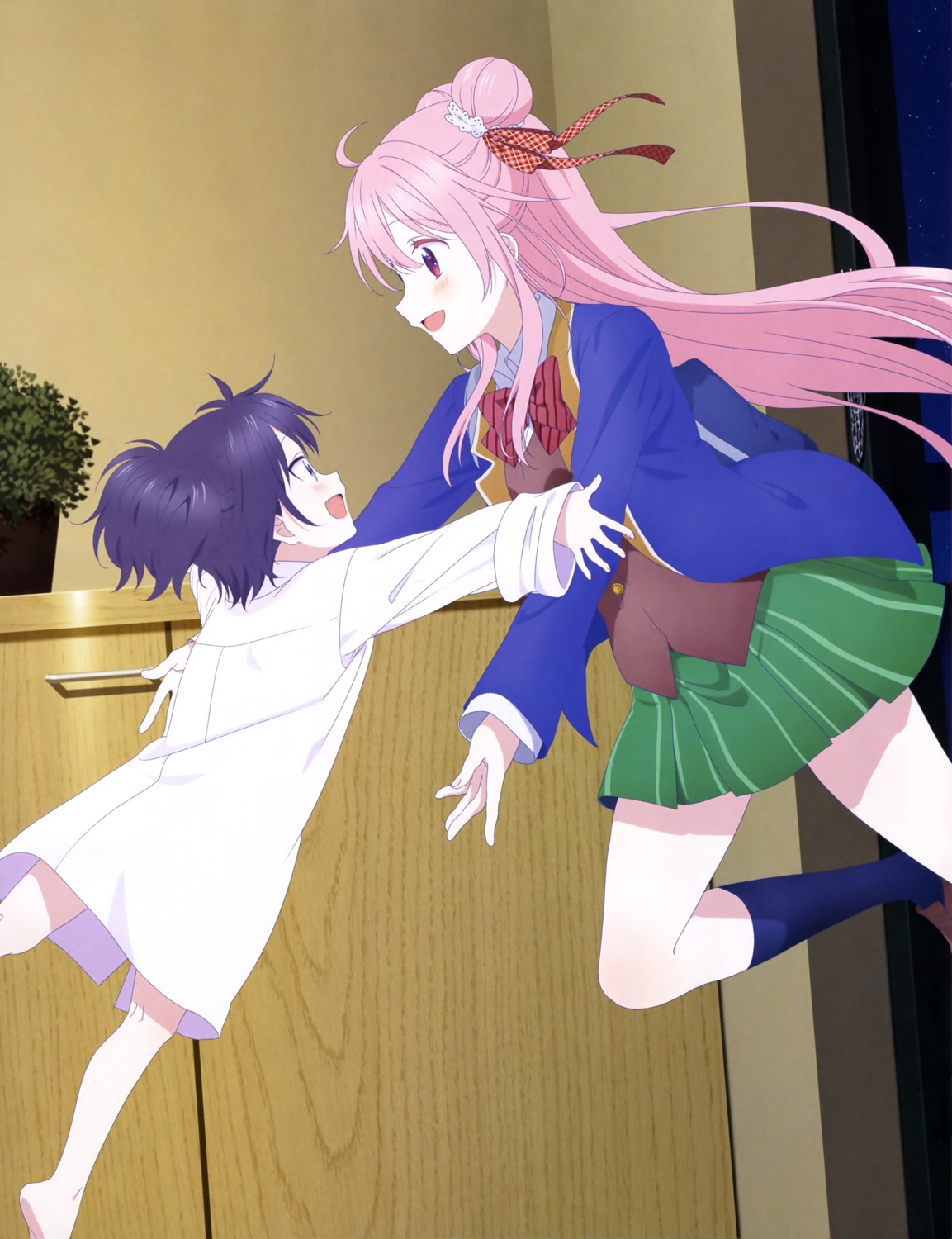 happy_sugar_life, koube_shio, matsuzaka_satou, seifuku