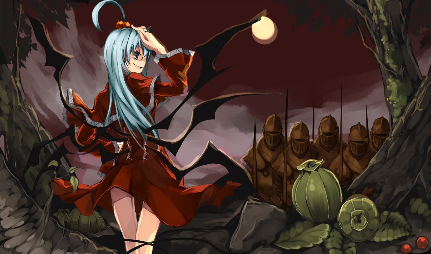 dress, shimadoriru, shinki, touhou