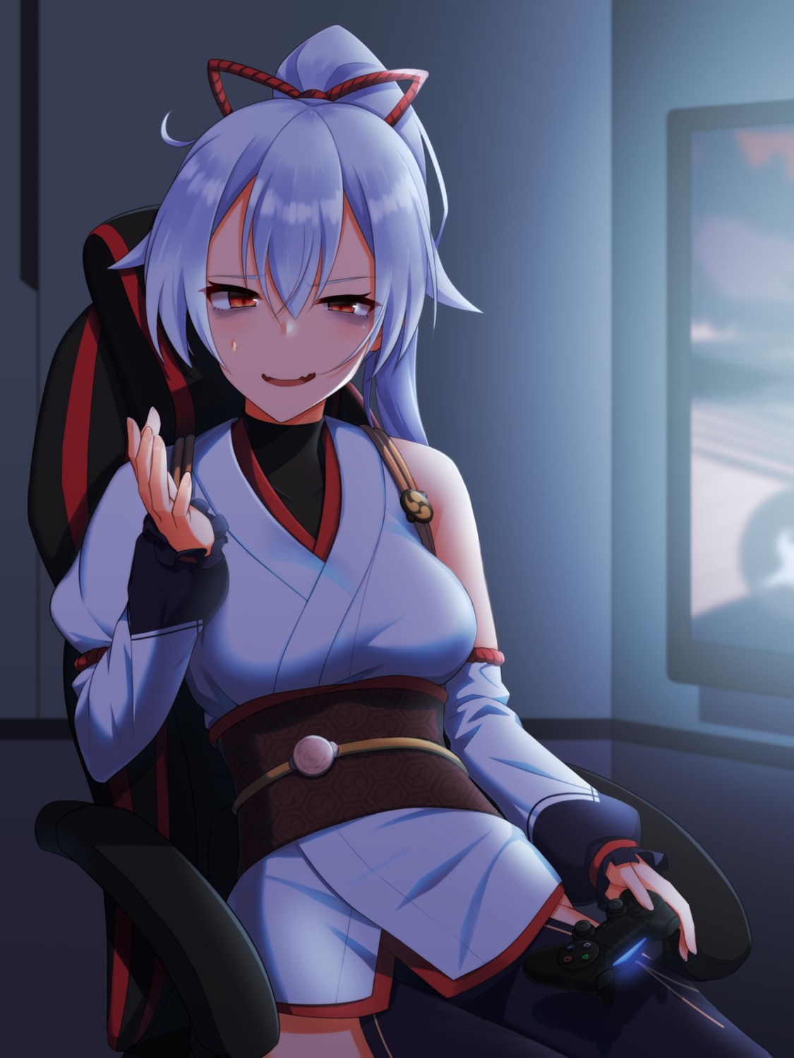 fate/grand_order, japanese_clothes, kuroshiro_(ms-2420), tomoe_gozen_(fate)