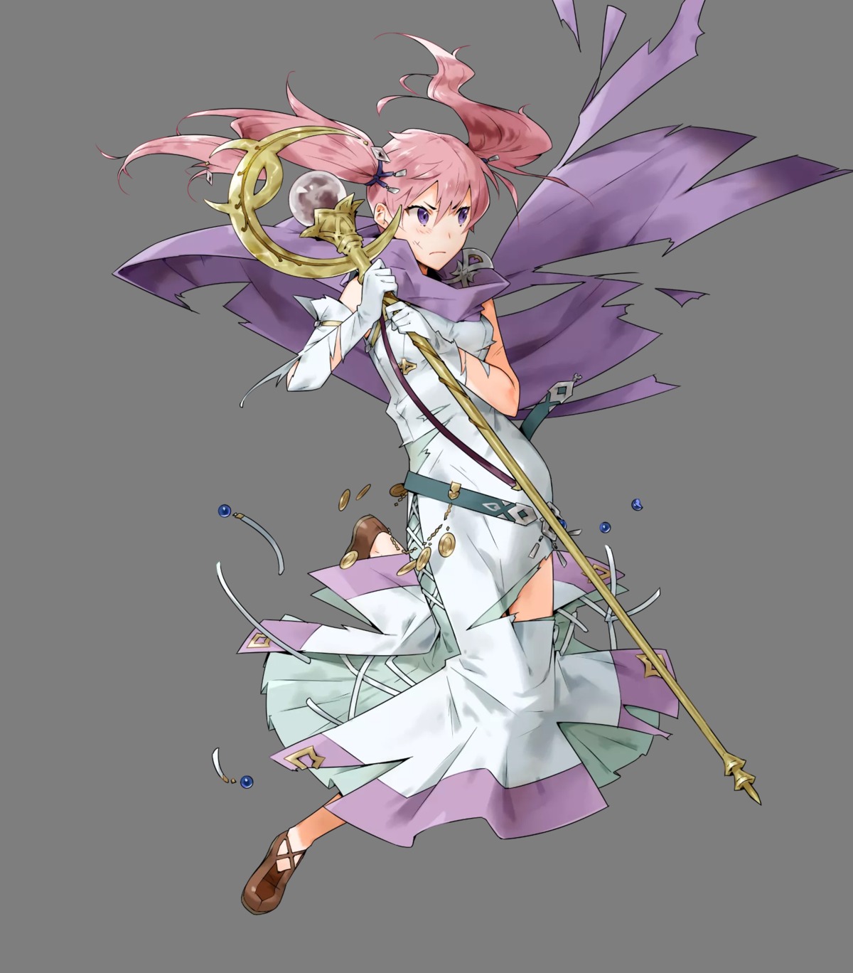 dress, fire_emblem, fire_emblem:_rekka_no_ken, fire_emblem_heroes, kyuusugi_toku, nintendo, serra, torn_clothes, transparent_png, weapon