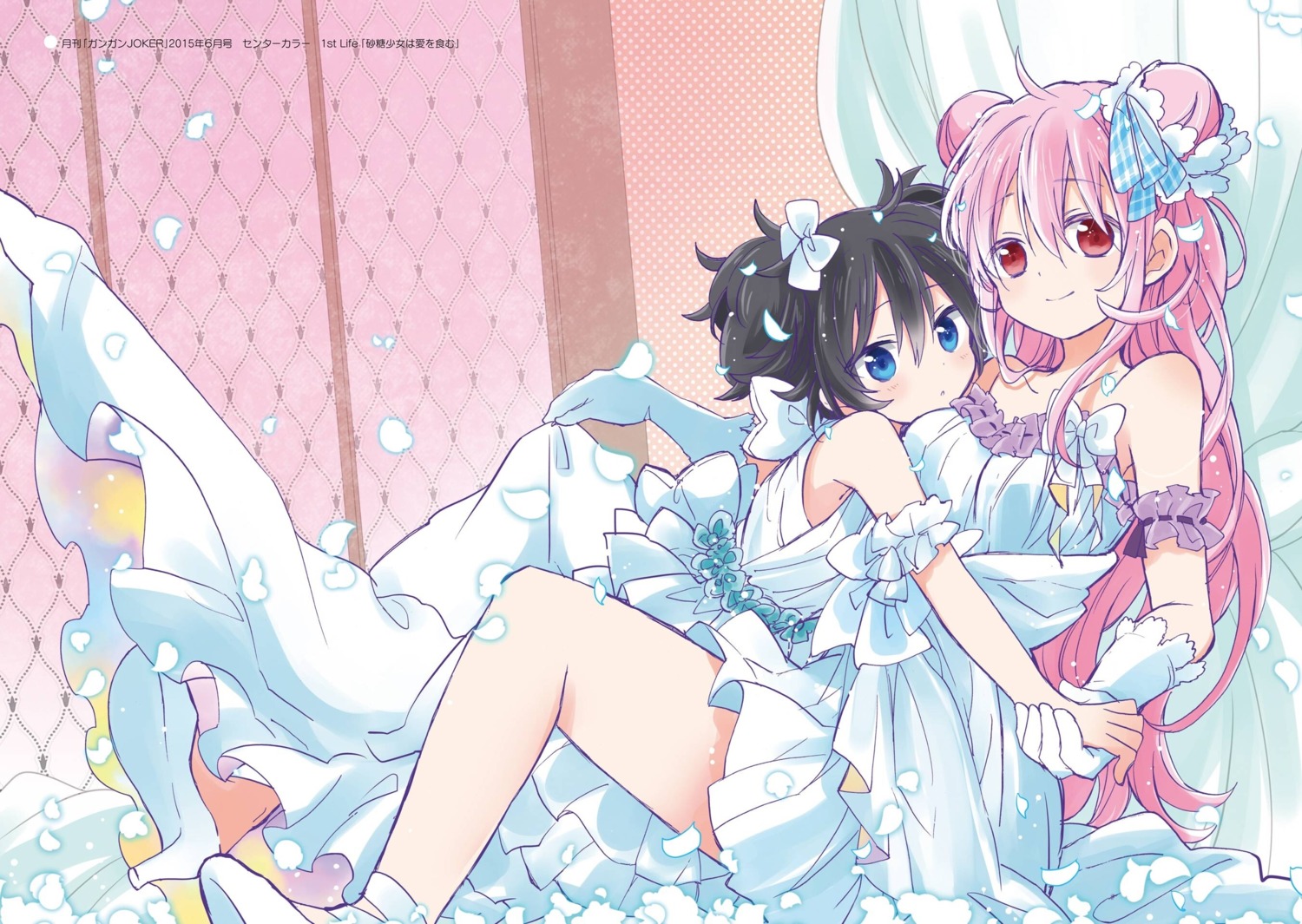 dress, happy_sugar_life, heels, kagisora_tomiyaki, koube_shio, matsuzaka_satou