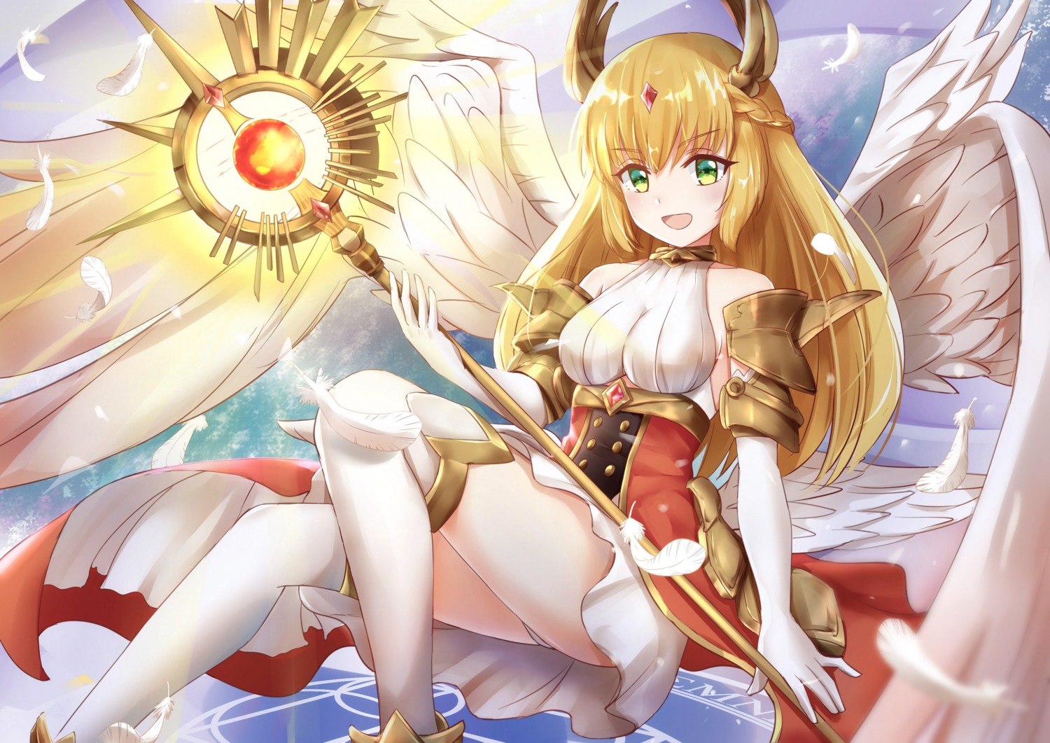 armor, cangzhijiyuan, koi0806, weapon, wings