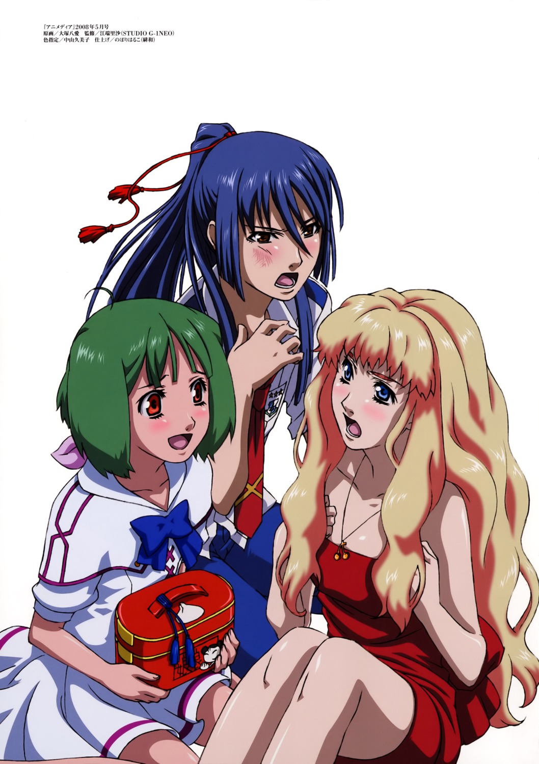 macross, macross_frontier, ootsuka_yae, ranka_lee, saotome_alto, sheryl_nome