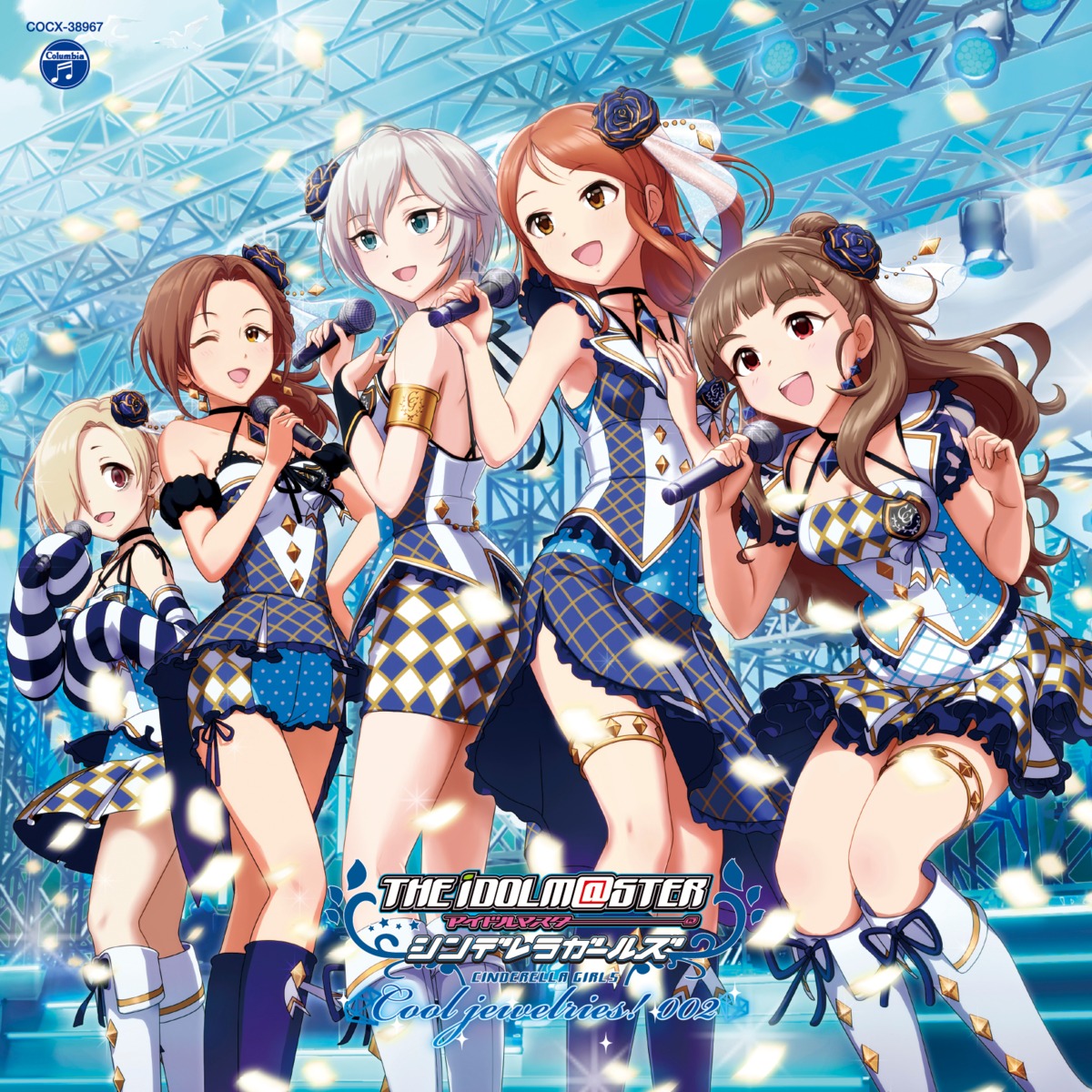 anastasia_(idolm@ster), cleavage, digital_version, disc_cover, garter, kamiya_nao, kawashima_mizuki, mifune_miyu