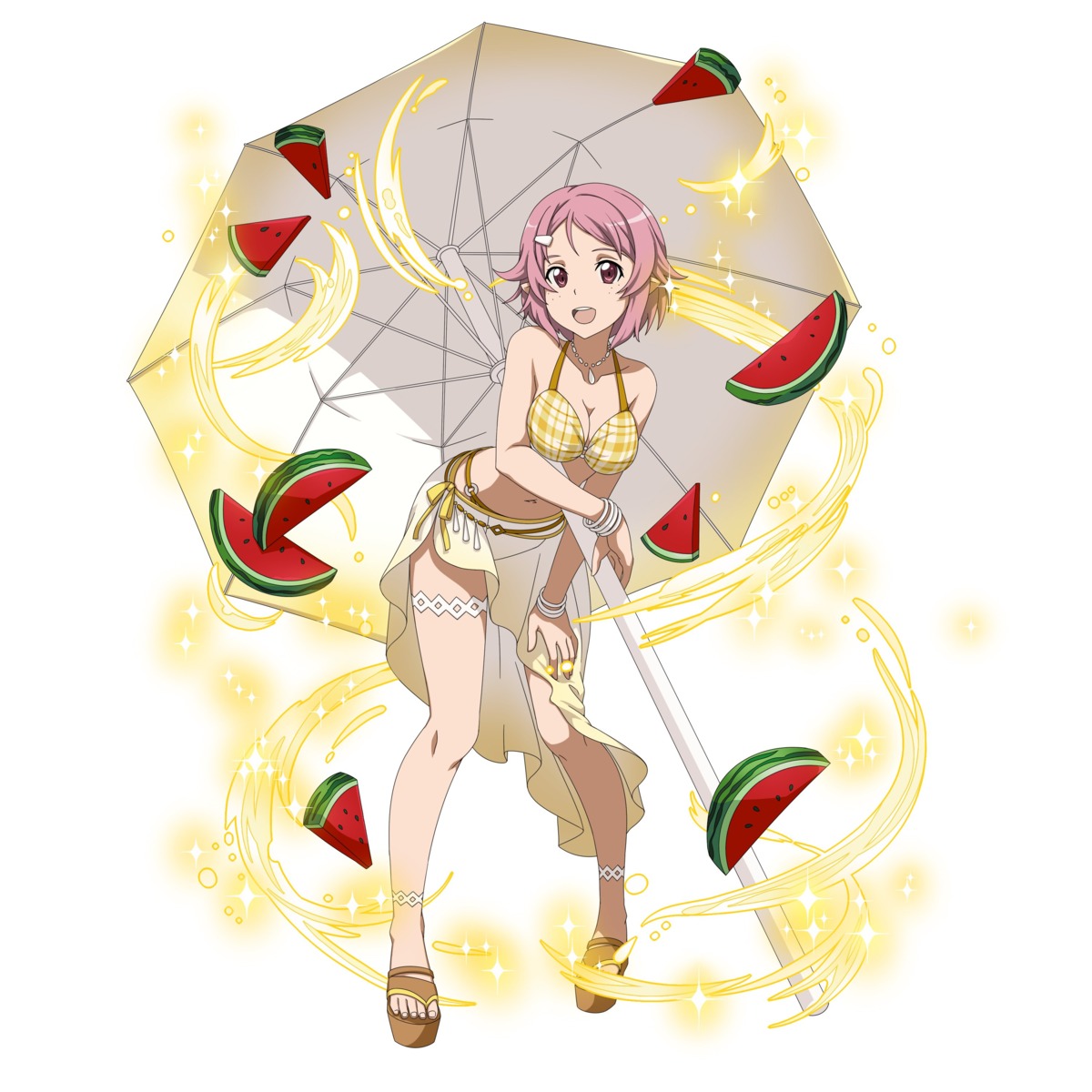 alfheim_online, bikini, cleavage, garter, lisbeth, swimsuits, sword_art_online, tagme