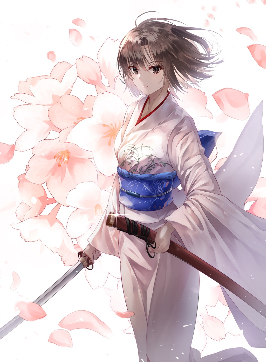 kara_no_kyoukai, kimono, limit_x, ryougi_shiki, sword