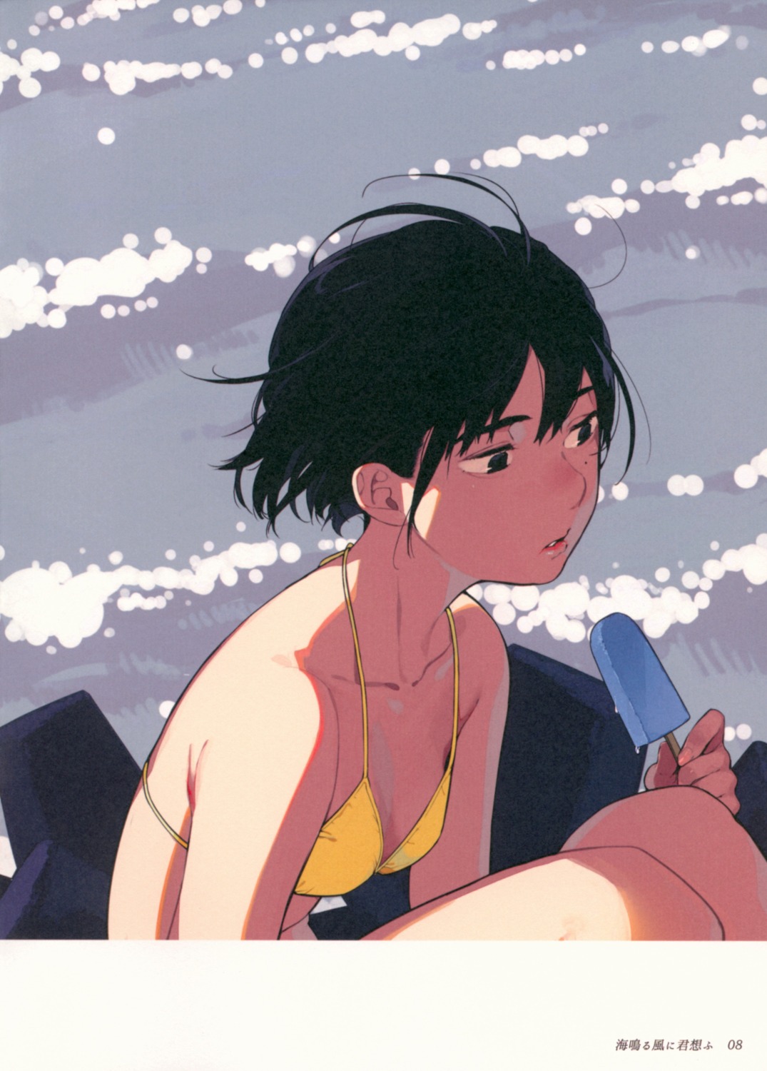 bikini_top, cleavage, ouchi_kaeru, swimsuits