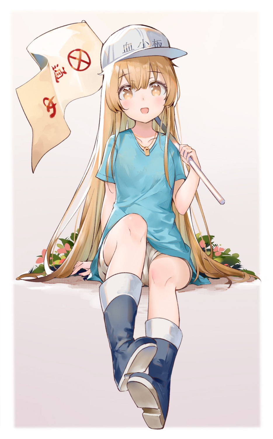 hataraku_saibou, platelet_(hataraku_saibou), yamano_(yamanoh)