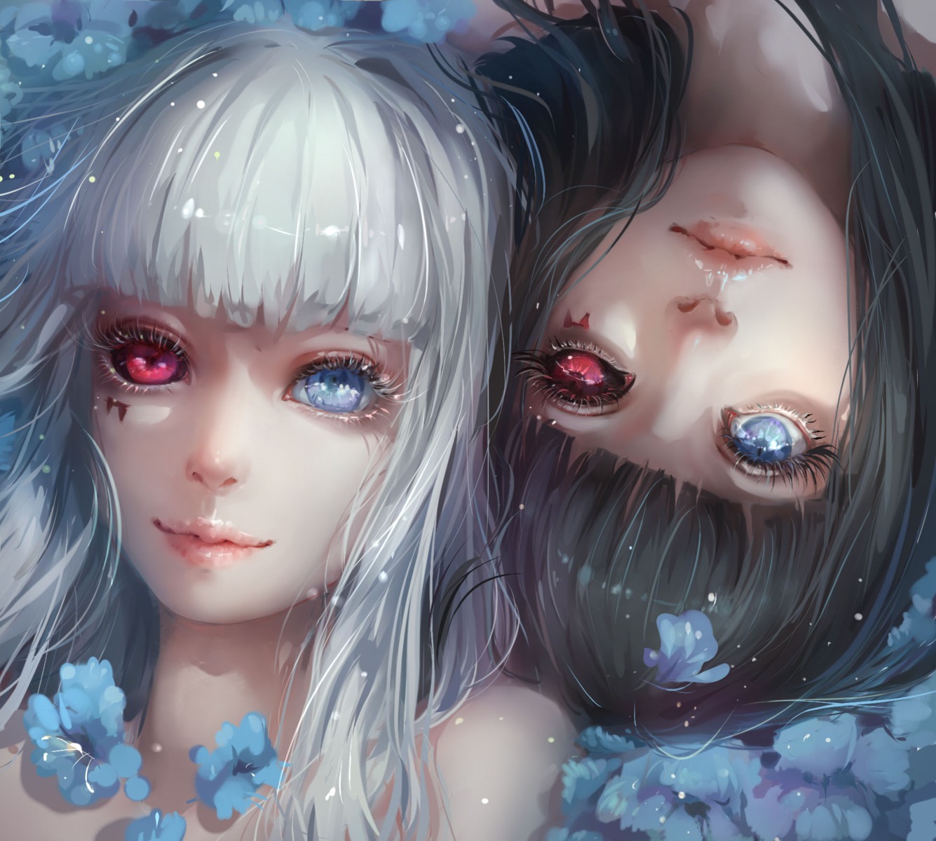 heterochromia, tokyo_ghoul, yasuhisa_kurona, yasuhisa_nashiro, yuiko_(yuiko33miao)