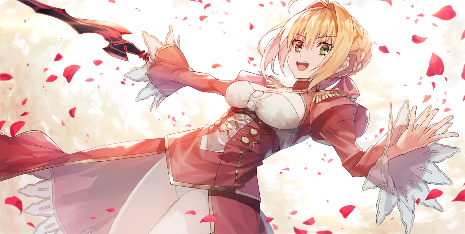 fate/extra, fate/grand_order, fate/stay_night, k-me, nero_claudius_(fate)