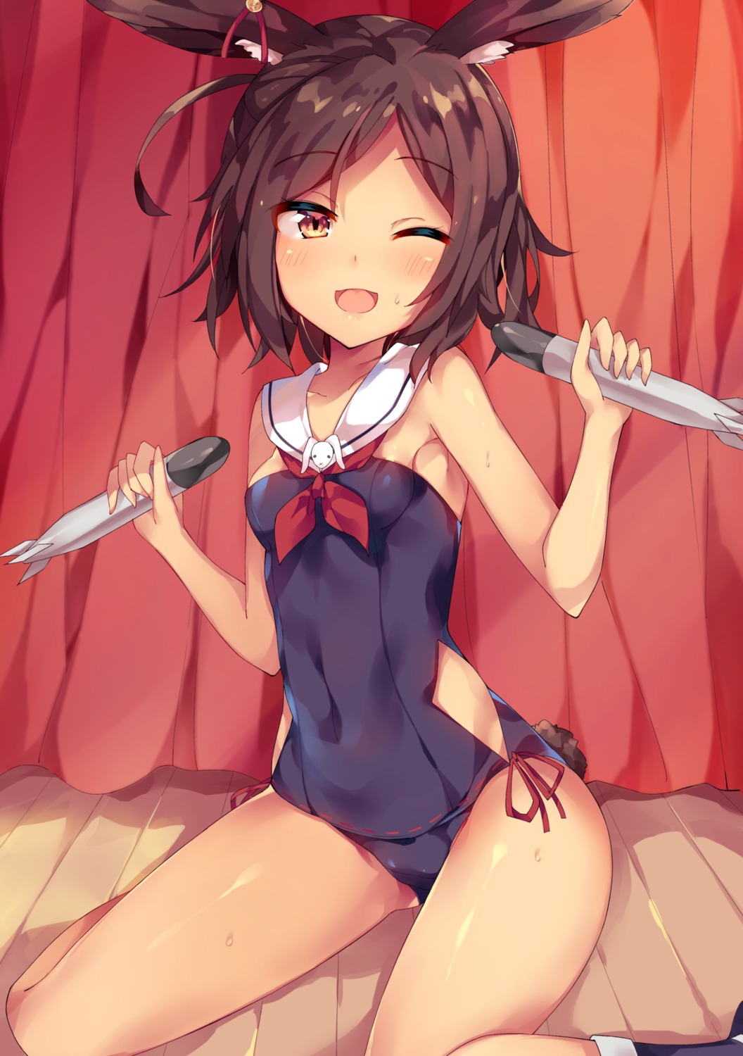 animal_ears, azur_lane, bunny_ears, i-26_(azur_lane), unacchi, unahouse