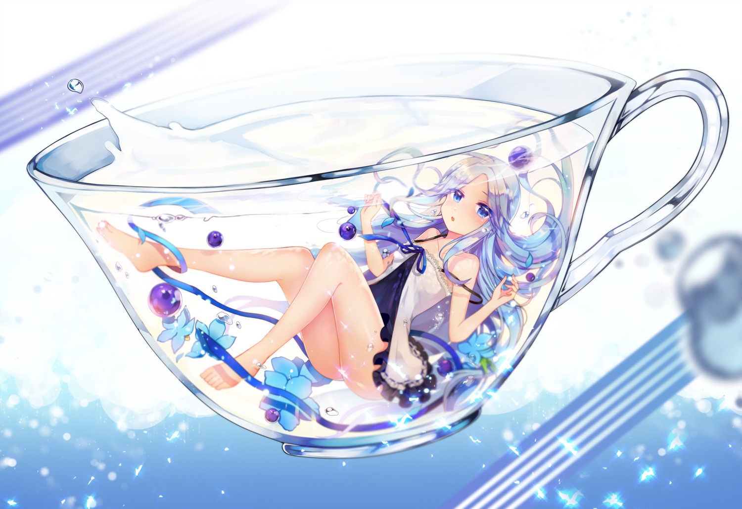 dress, rijjin, wet