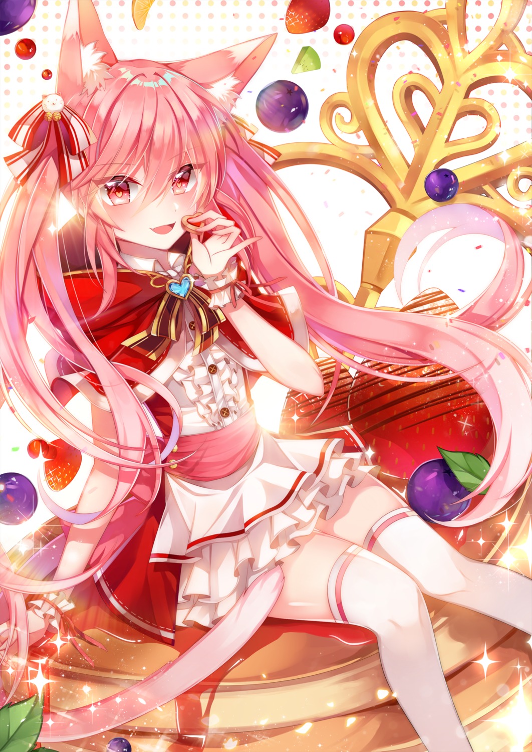 animal_ears, rijjin, tail, thighhighs