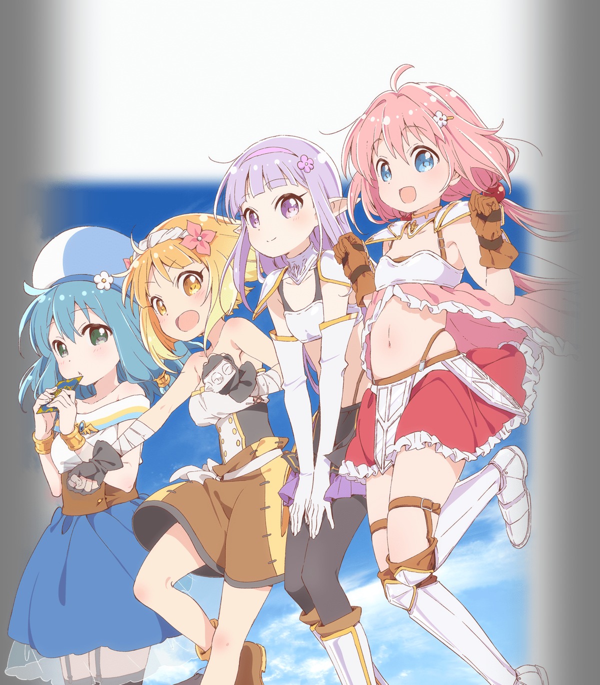 armor, elenoir_seiran, endoro~!, fai_fai, garter, iizuka_haruko, juulia_charldetto, meiza_endust