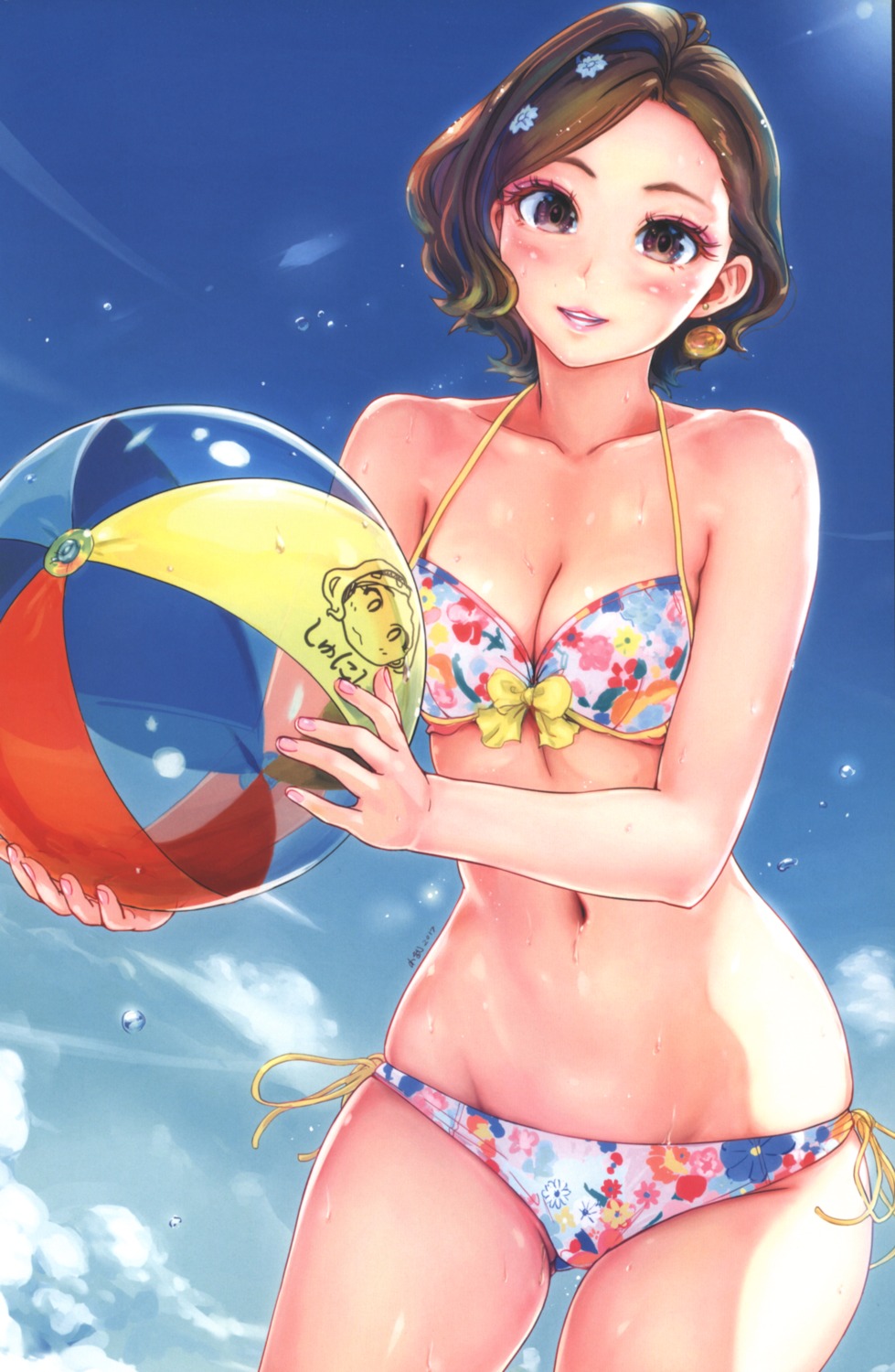 bikini, carina_(xiao_woo), cleavage, swimsuits
