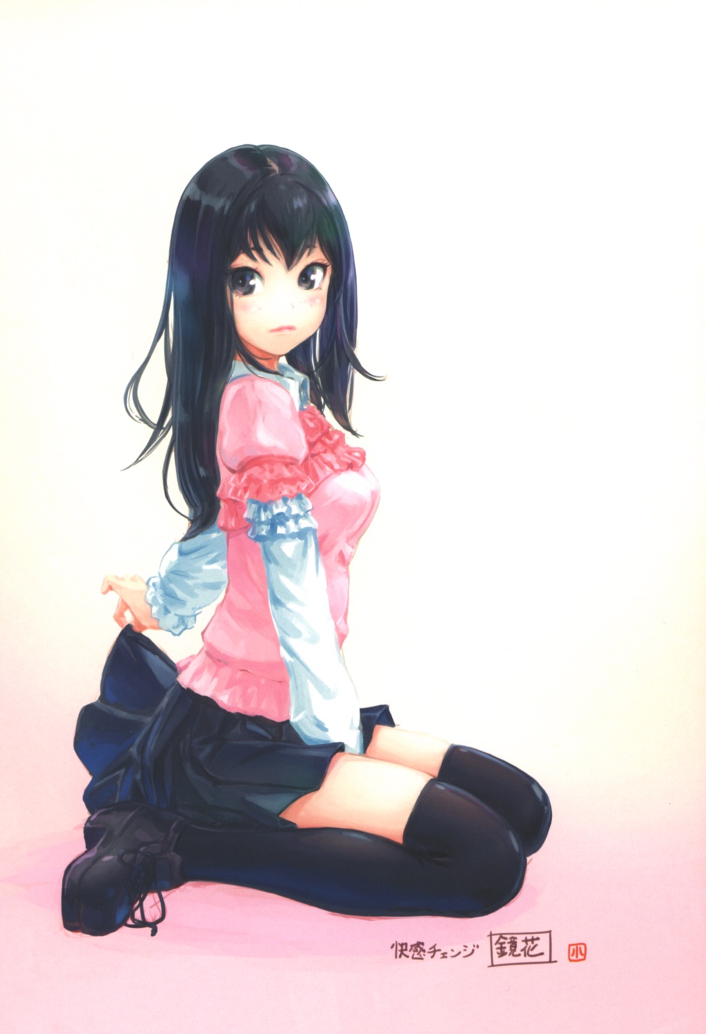 carina_(xiao_woo), heels, thighhighs
