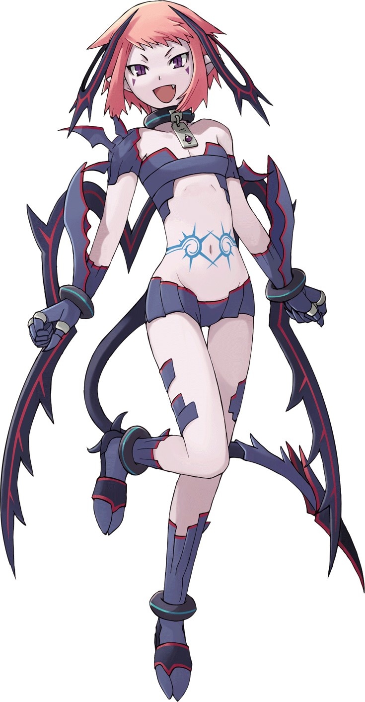 devil, summon_night, summon_night:_twin_age, tail, tobe_sunaho, ugnia, wings