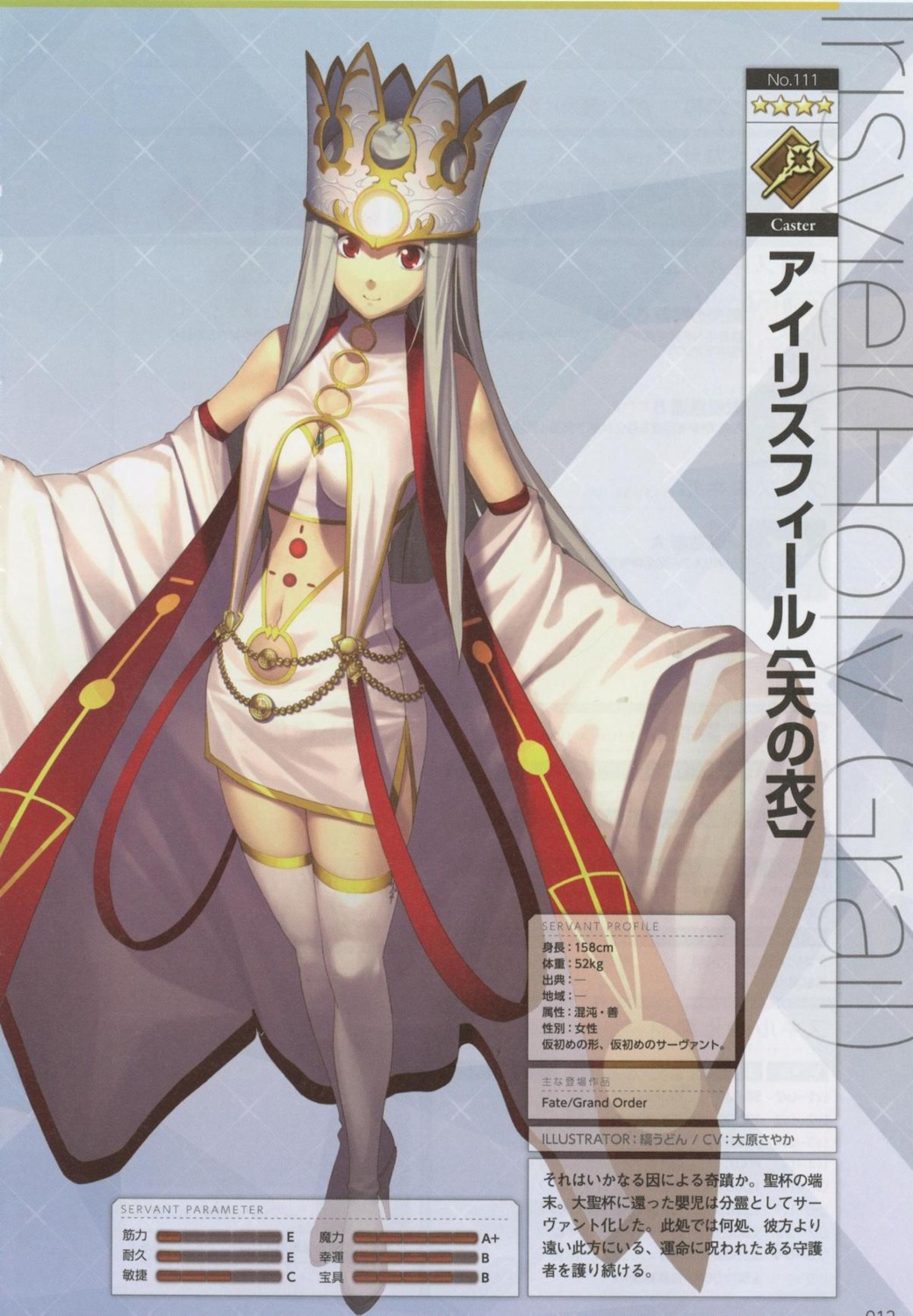 cleavage, cropme, fate/grand_order, heels, irisviel_von_einzbern, profile_page, shima_udon, thighhighs