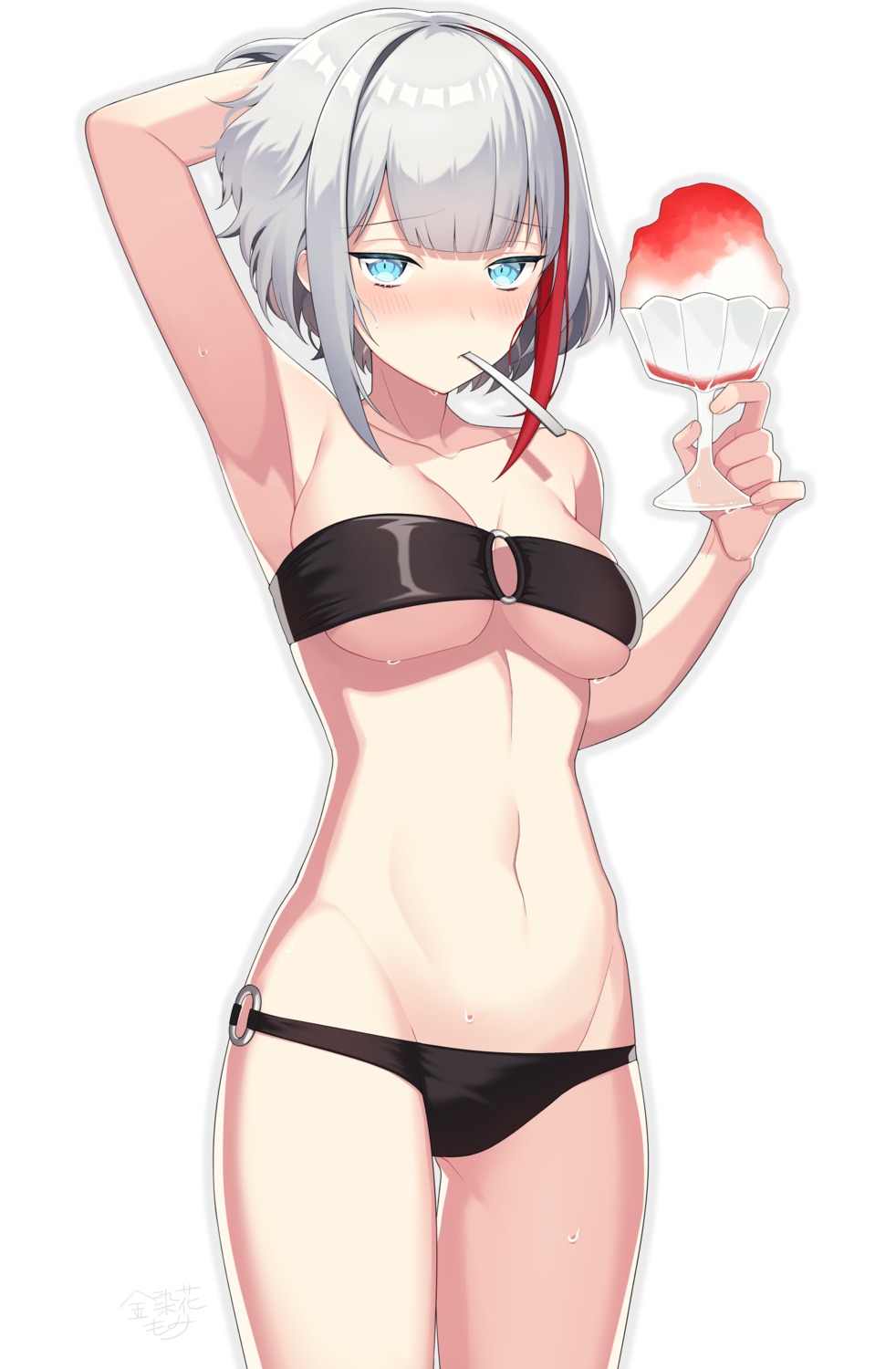admiral_graf_spee_(azur_lane), azur_lane, bikini, kinsenka_momi, swimsuits