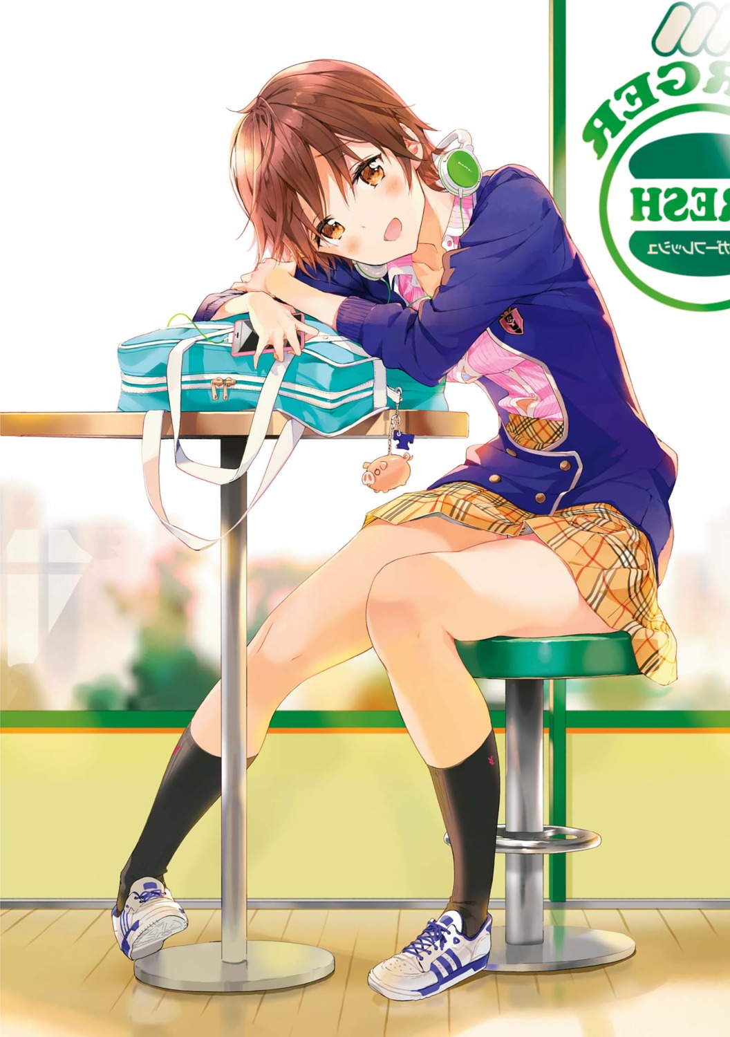 futaba_tae, headphones, masamune-kun_no_revenge, seifuku, tiv