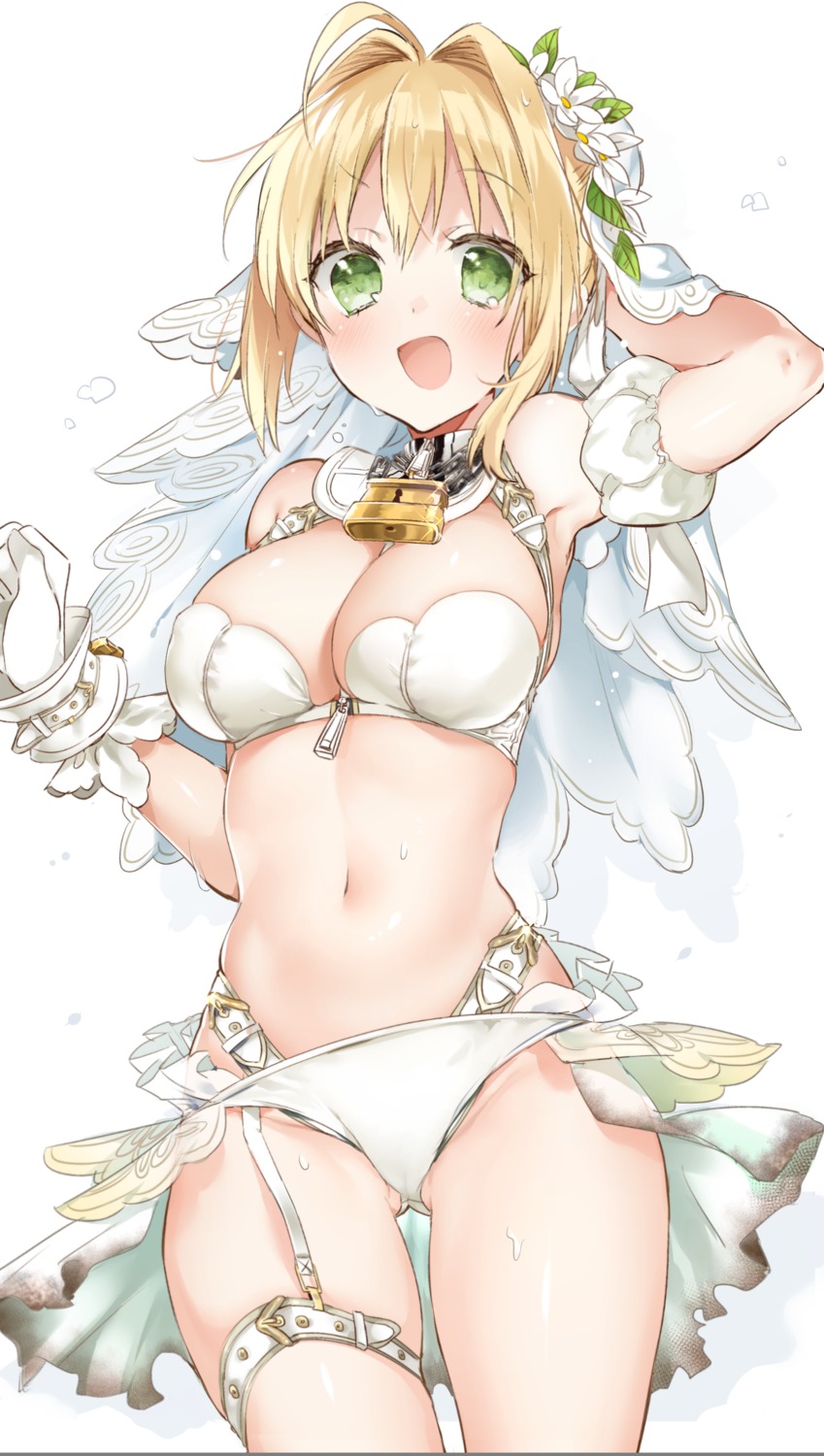 bikini, fate/grand_order, garter, nero_claudius_(fate), sino_(sionori), swimsuits