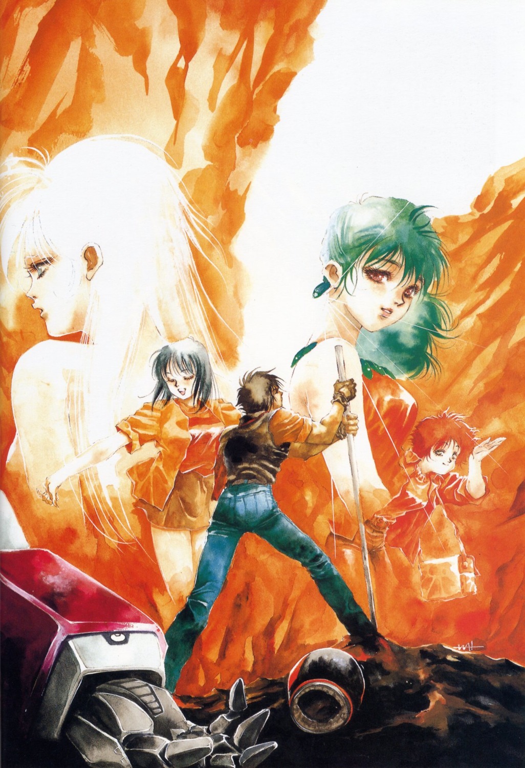 mecha, megazone_23, mikimoto_haruhiko, murashita_tomomi, takanaka_yui, tokimatsuri_eve, yahagi_shougo, yumekanou_mai