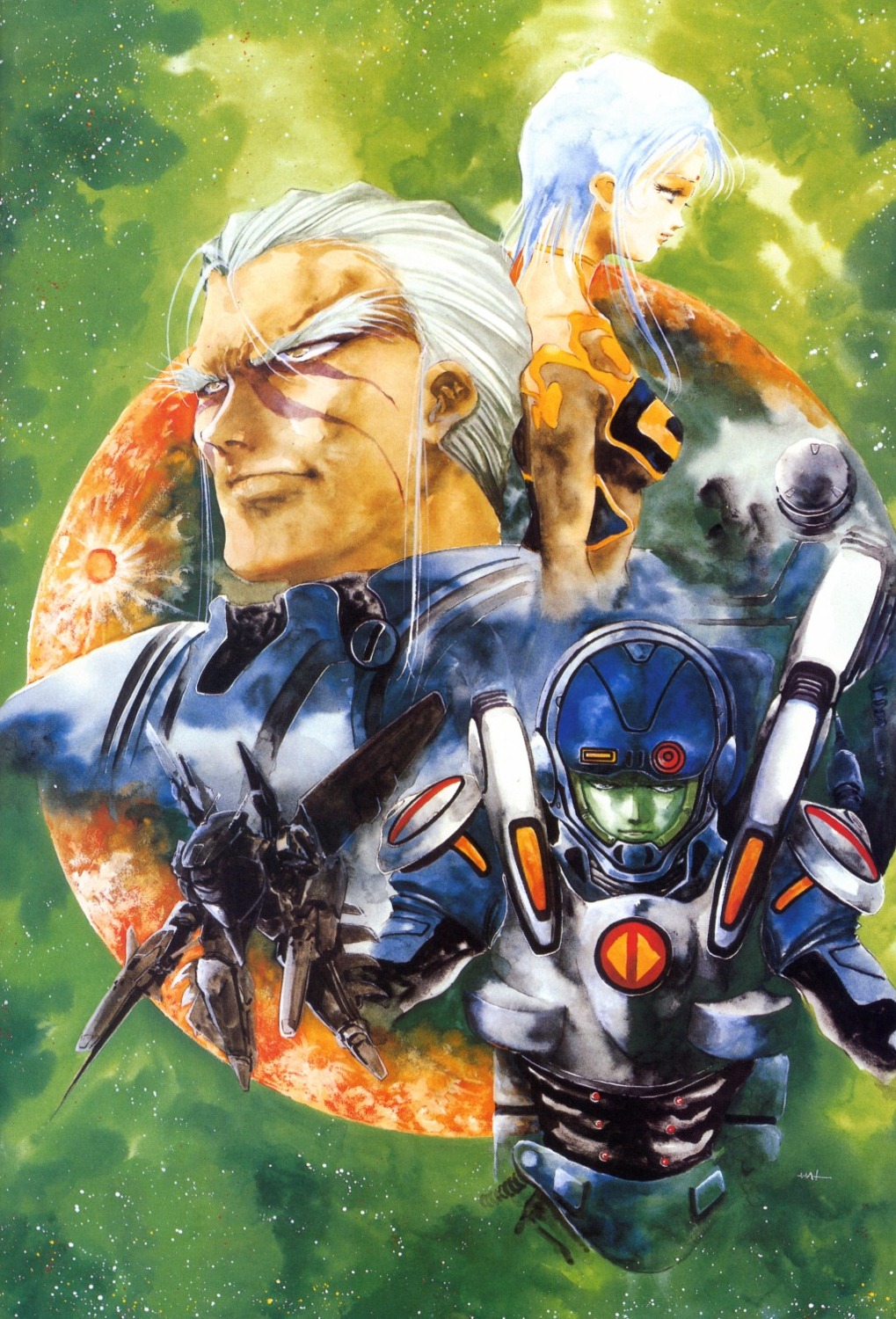 hibiki_kanzaki, isthar, macross, macross_ii, mikimoto_haruhiko