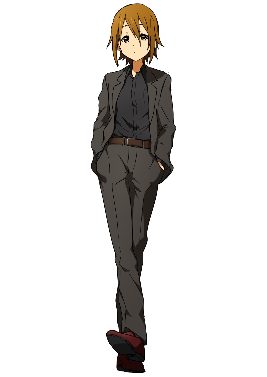 business_suit, crossdress, k-on!, kicchi_(tmgk), tainaka_ritsu