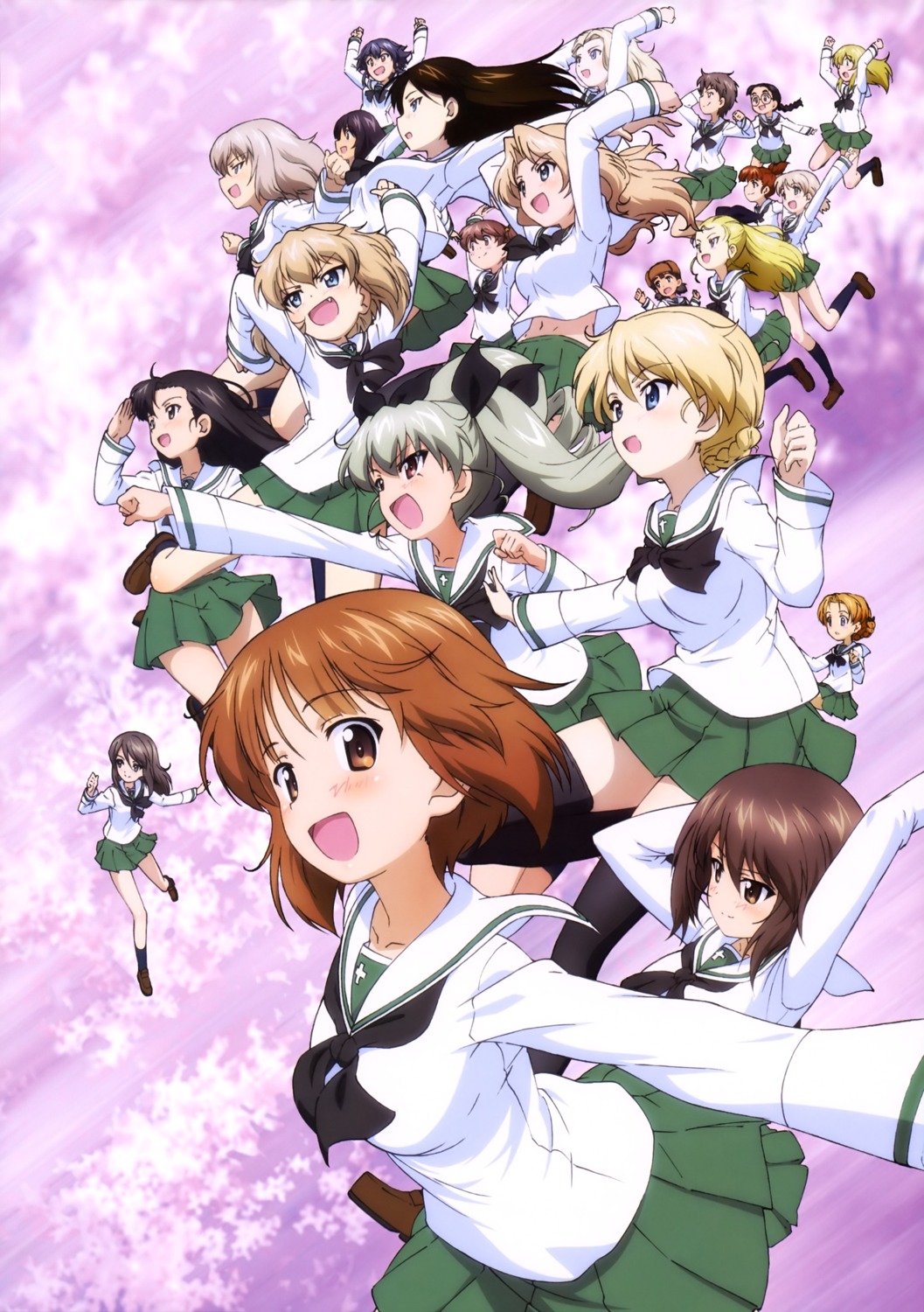 aki_(girls_und_panzer), alina_(girls_und_panzer), alisa_(girls_und_panzer), anchovy, assam, carpaccio, clara_(girls_und_panzer), darjeeling