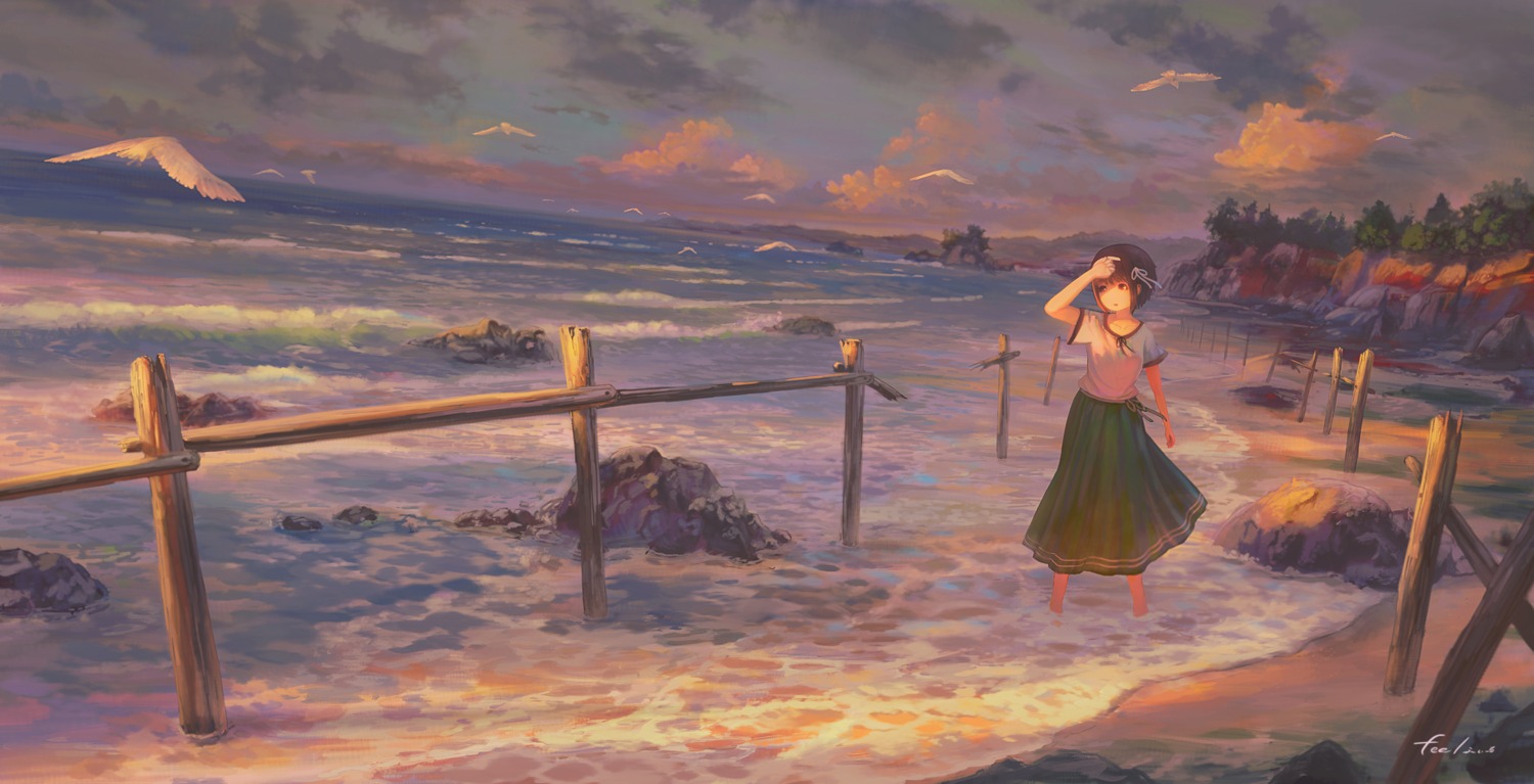 feel_(nasitaki), landscape, wet