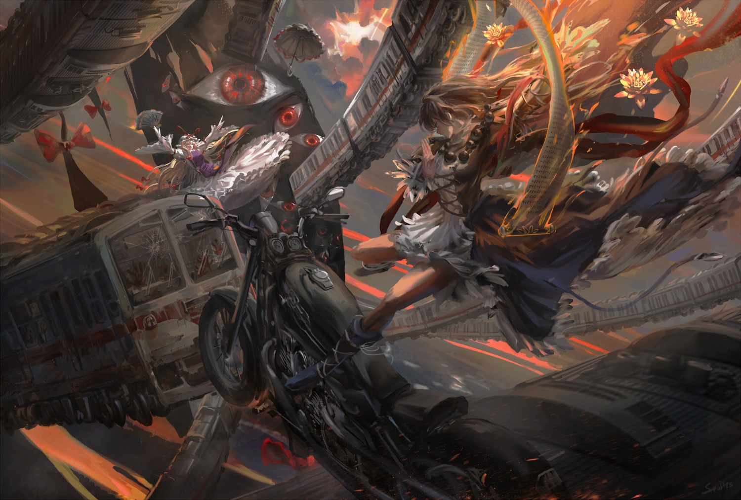armor, hijiri_byakuren, stu_dts, touhou, yakumo_yukari