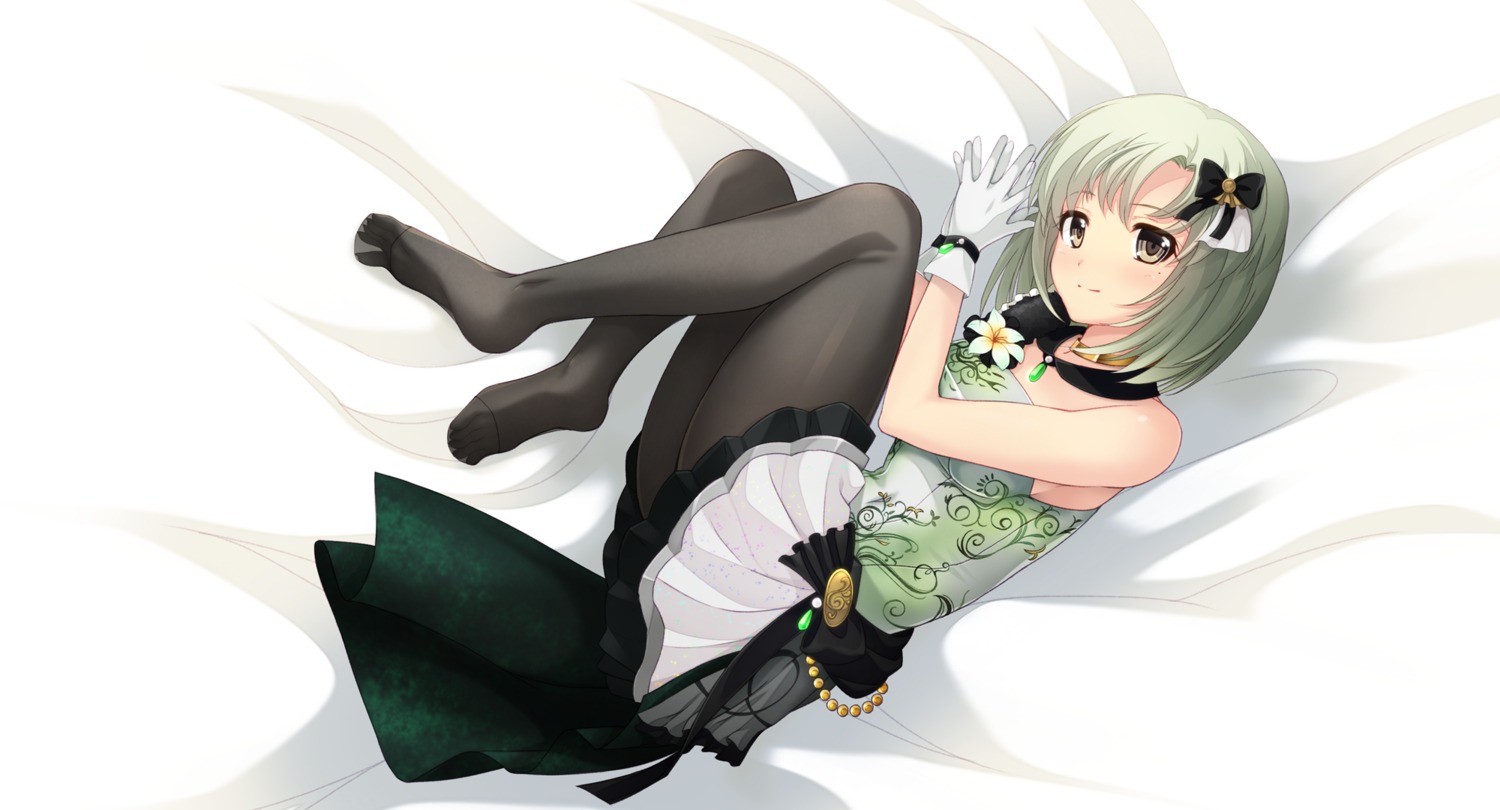 pantyhose, shiika_(idolm@ster), tebukuro, the_idolm@ster, the_idolm@ster_million_live!