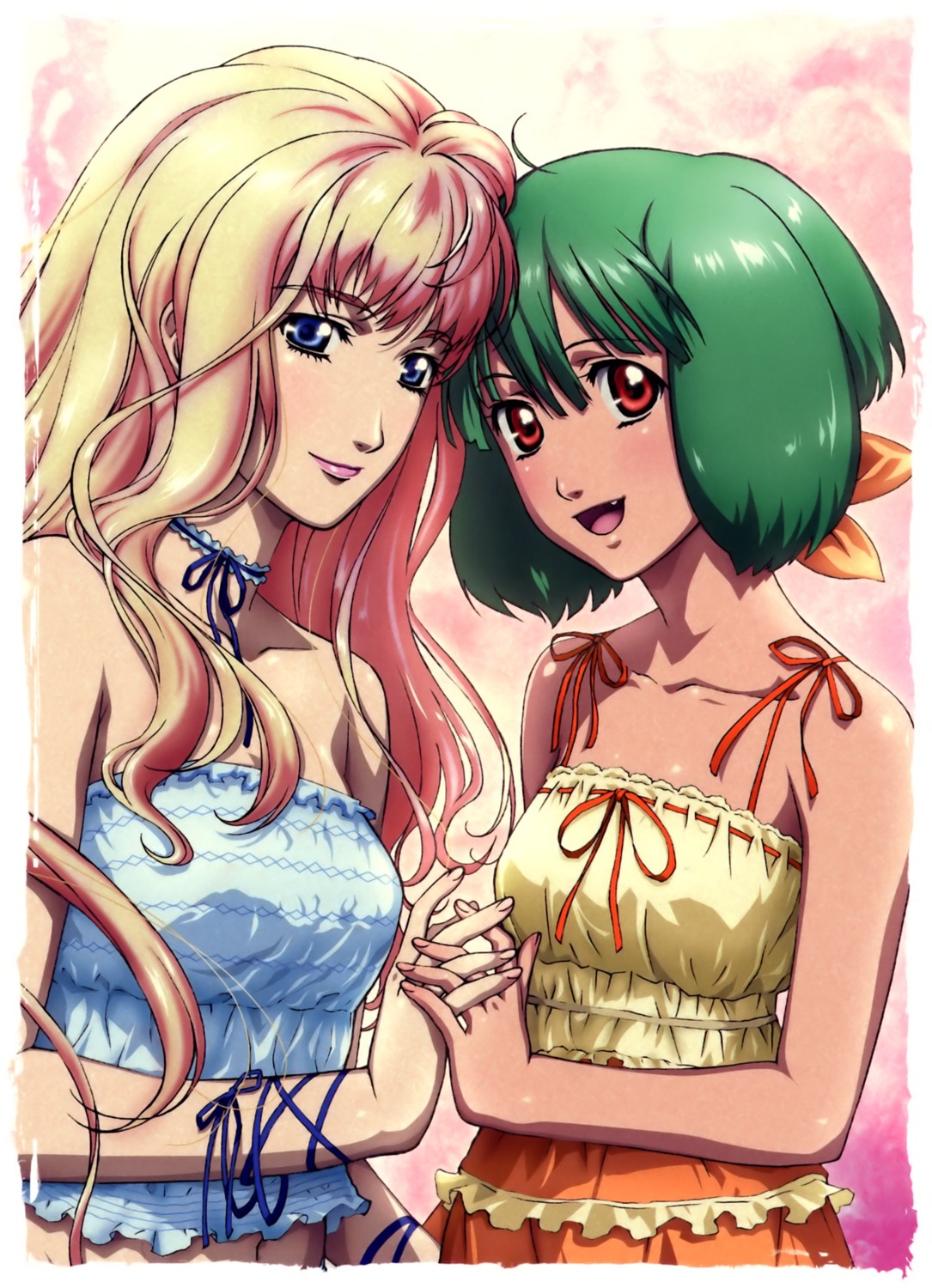 macross, macross_frontier, marufuji_hirotaka, ranka_lee, sheryl_nome
