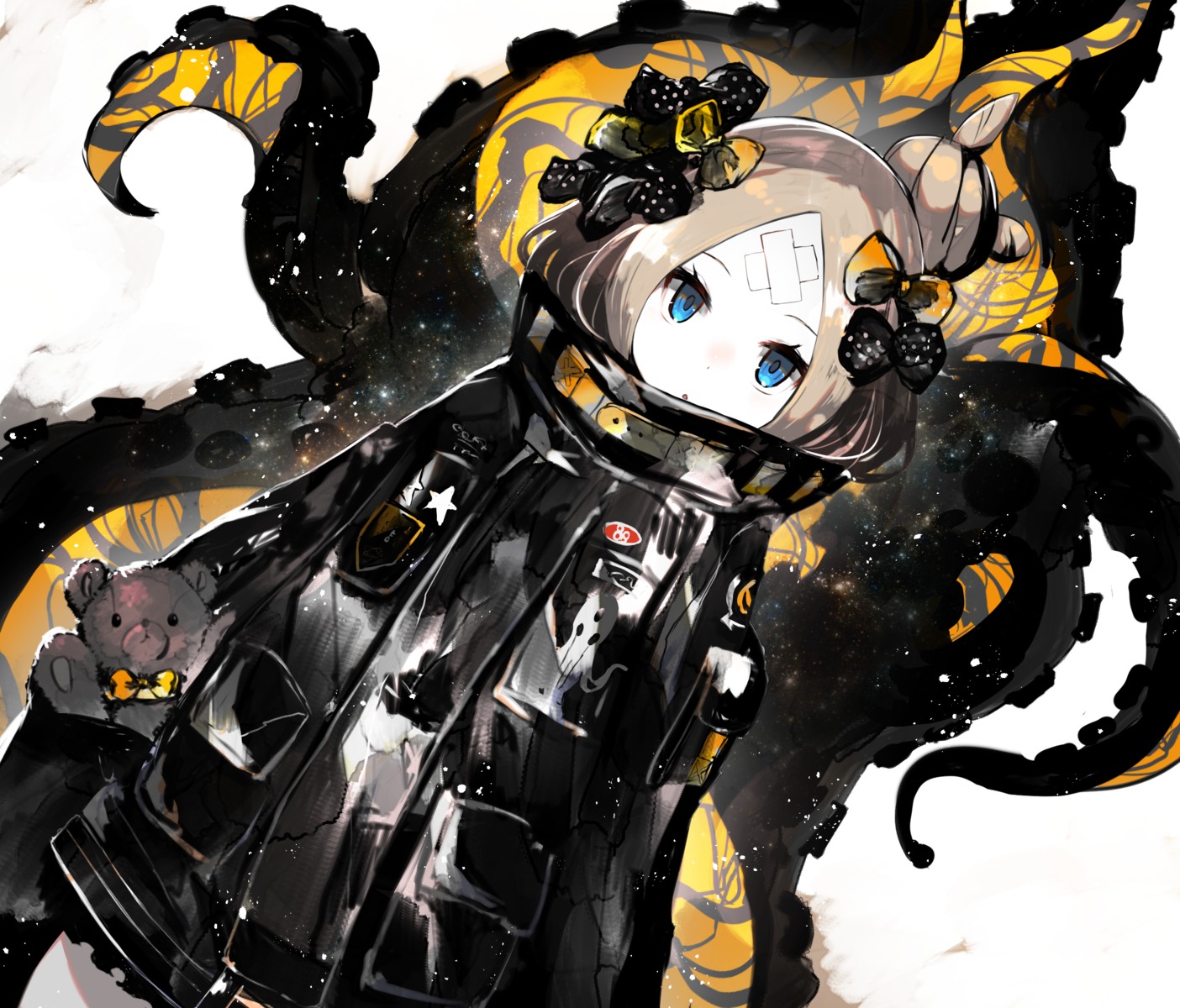 abigail_williams_(fate), fate/grand_order, kusakanmuri, tentacles