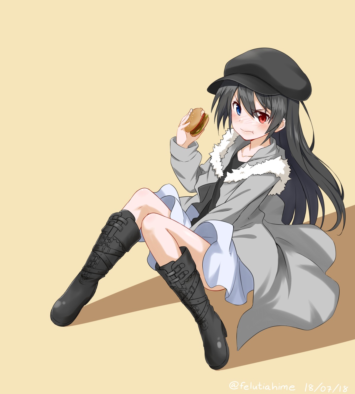 bellezza_felutia, felutiahime, heels, heterochromia, trap
