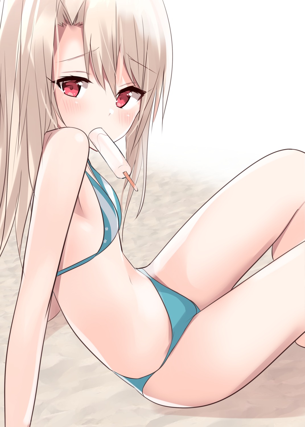 bikini, fate/kaleid_liner_prisma_illya, fate/stay_night, illyasviel_von_einzbern, natsu_(sinker8c), swimsuits