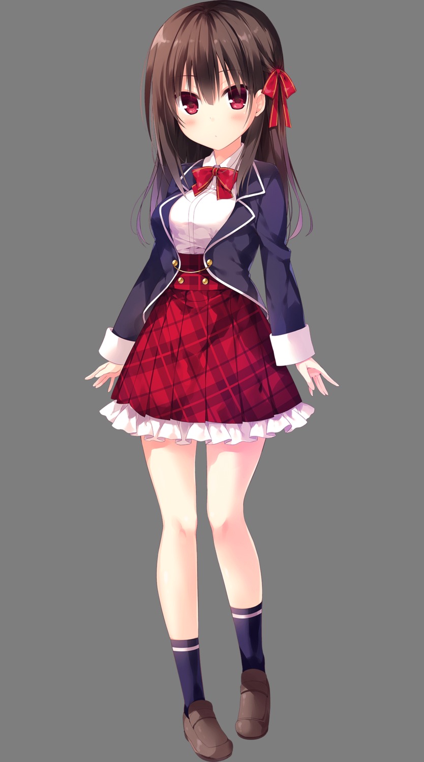 dare_ga_yonda_no!?_~isekai_to_game_tsukuri_to_recruit_shoukan~, minase_akari, seifuku, transparent_png, utsunomiya_tsumire