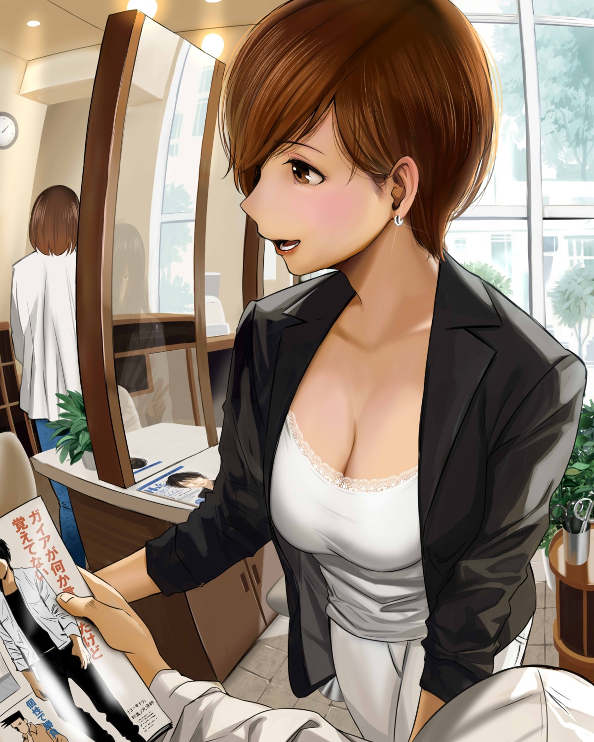 cleavage, urasuji_samurai