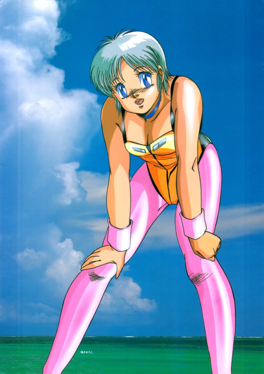 bodysuit, cleavage, hirano_toshihiro, possible_duplicate