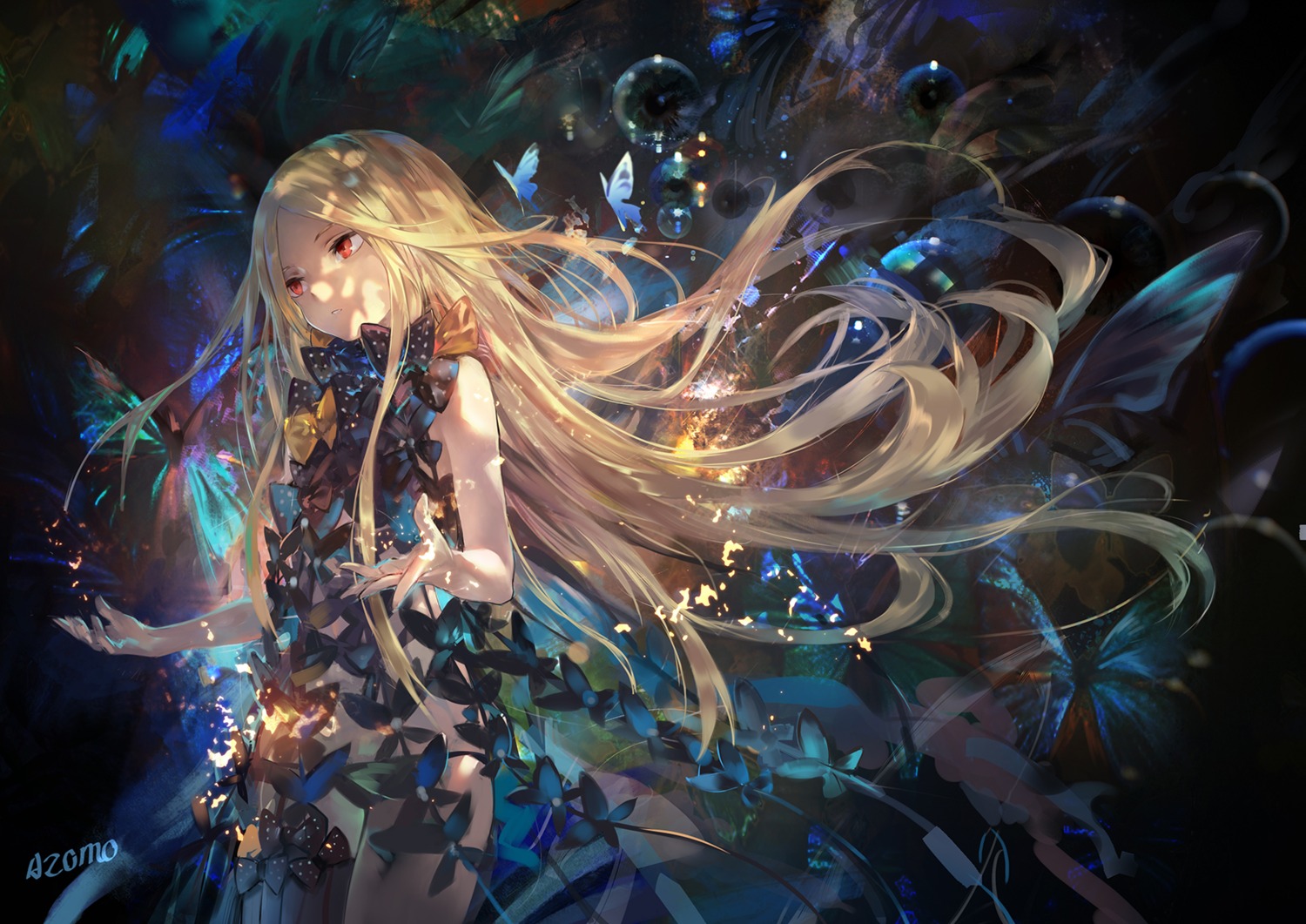 abigail_williams_(fate), azomo, fate/grand_order, pantsu
