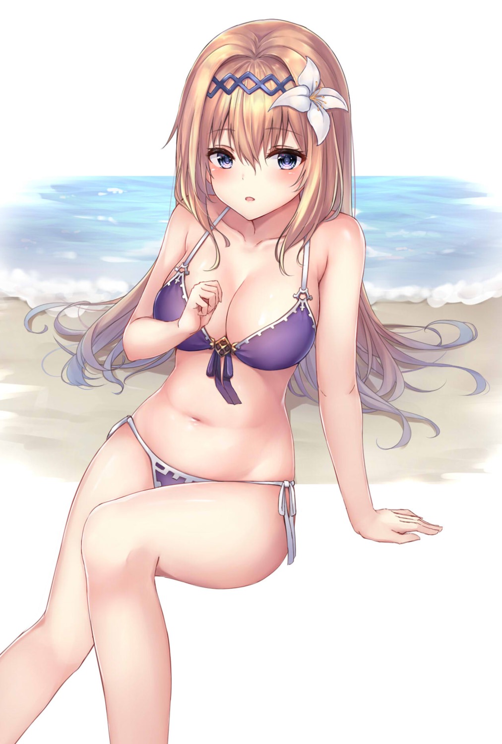 bikini, breast_hold, granblue_fantasy, jeanne_d'arc, jeanne_d'arc_(granblue_fantasy), swimsuits, ym_(distance819)