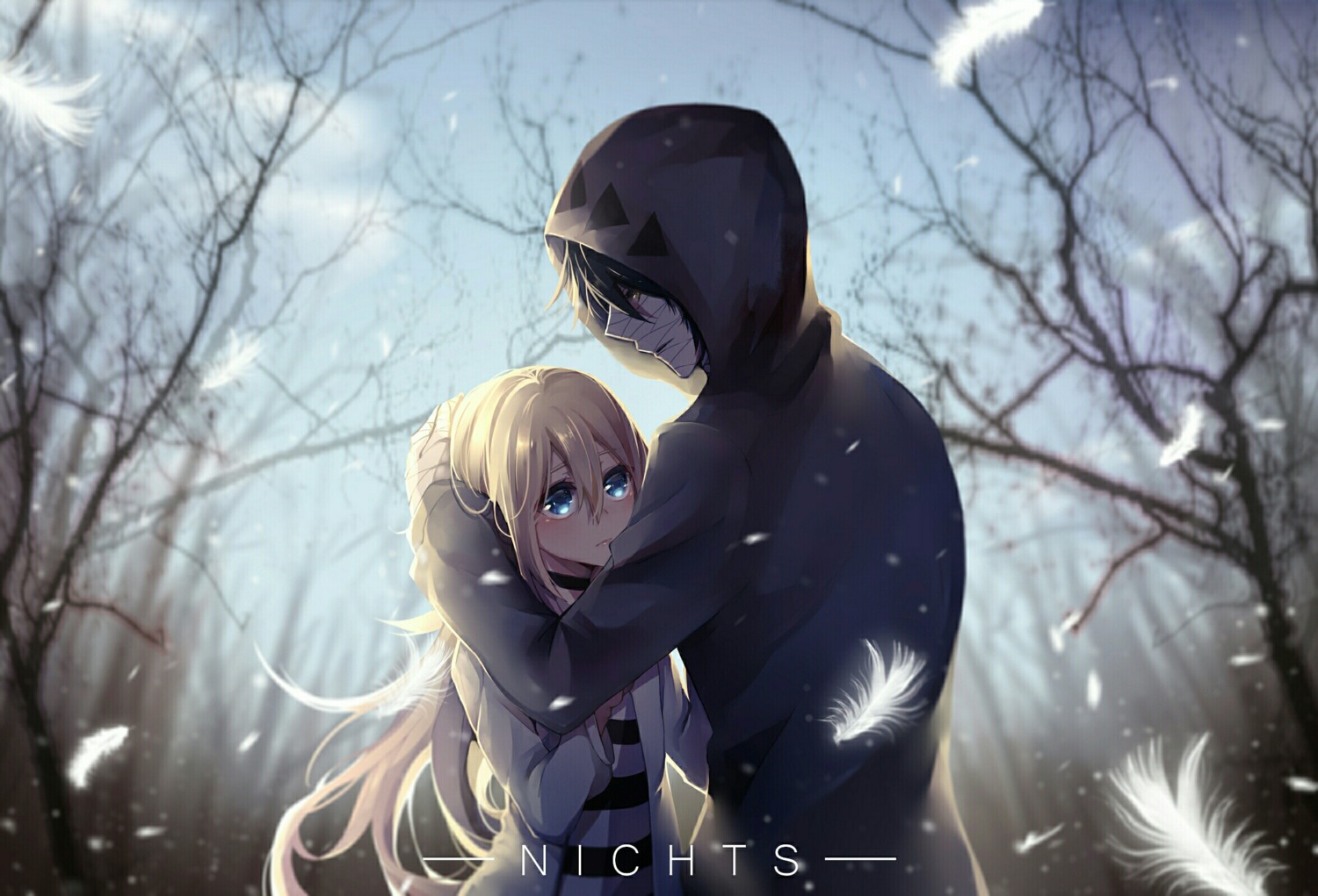 bandages, isaac_foster, nichts, rachel_gardner, satsuriku_no_tenshi