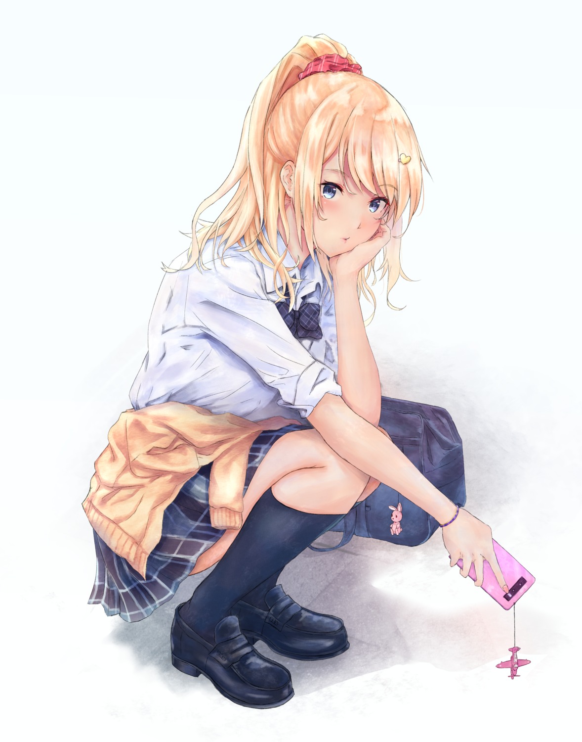 astoria_(azur_lane), azur_lane, heels, kuroneru, seifuku, sweater