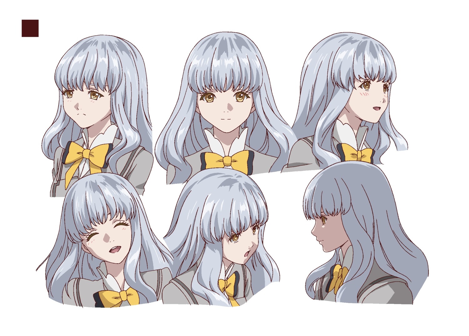 akanesasu_shoujo, character_design, expression, mia_silverstone, seifuku