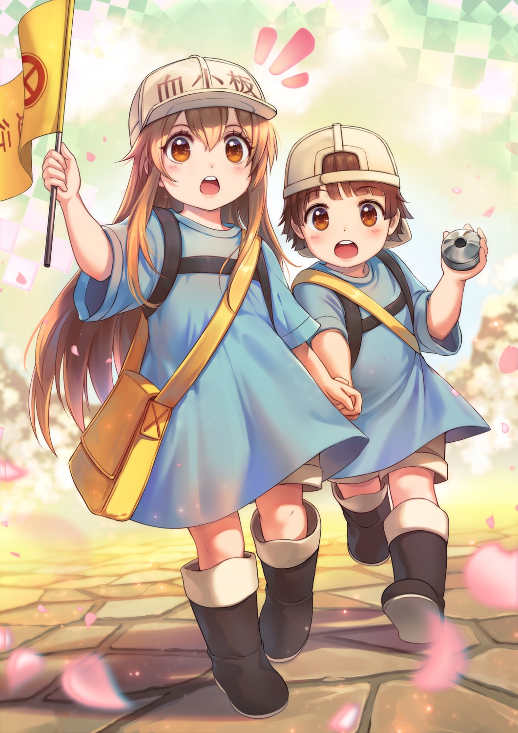 hataraku_saibou, kazeo-yuurin, platelet_(hataraku_saibou)