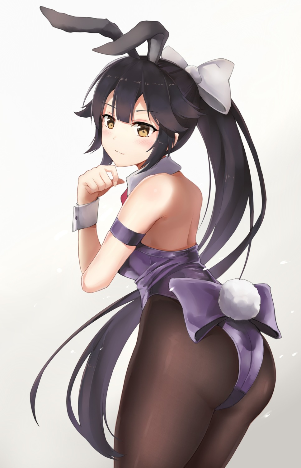 animal_ears, ass, azur_lane, bunny_ears, bunny_girl, pantyhose, tail, takao_(azur_lane), unicron_(brous)