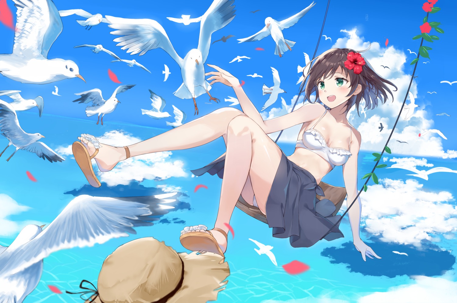 bikini, cleavage, feet, kooan, swimsuits